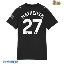 Manchester City Matheus Nunes #27 Bortedrakt Dame 2025-26 Kortermet